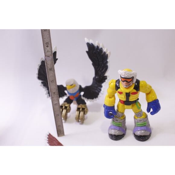 Mattel, Rescue Heroes, Action Figure, Swoop, Ariel, Al Pine, ~ 251114-WH 841 - Picture 4 of 4